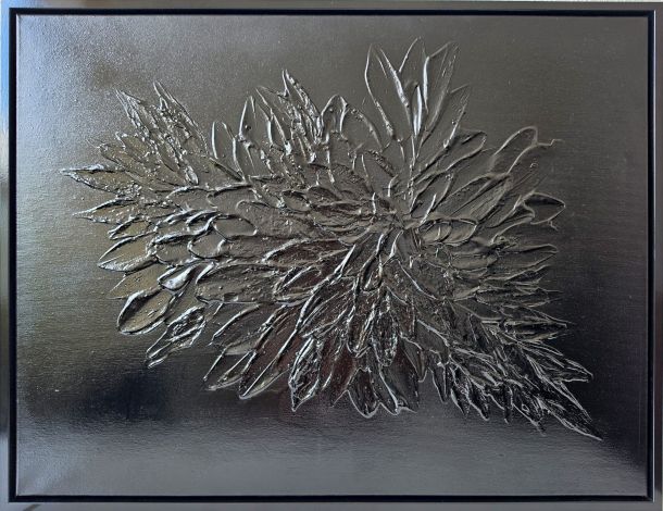 Black Flower 50x70